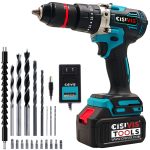 120Nm Lithium-Ion Cordless Impact Drill Kit