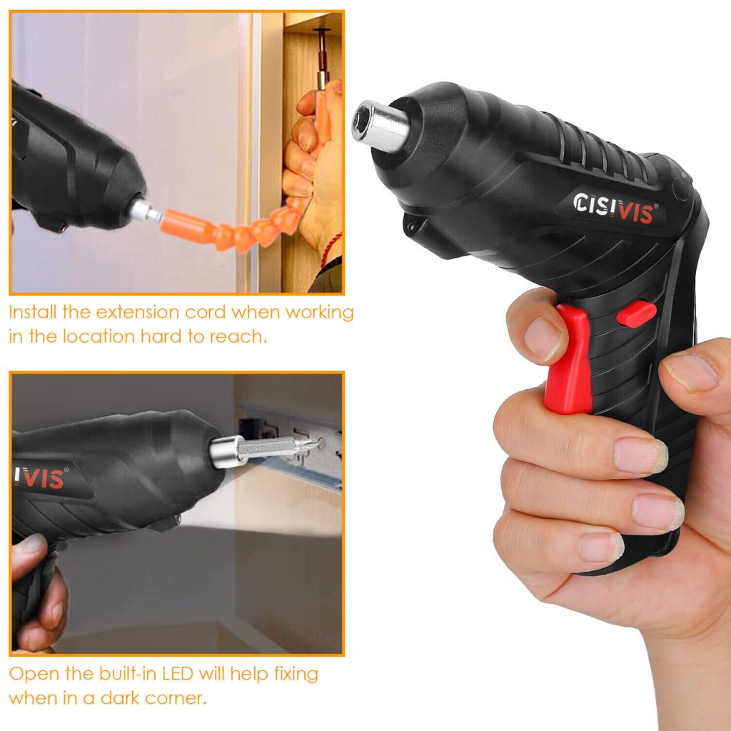 1300mAh 3.6V Cordless screwdriver Kit