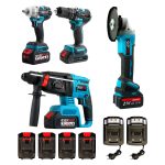 21v SuperMaster Power Tool Set Combo