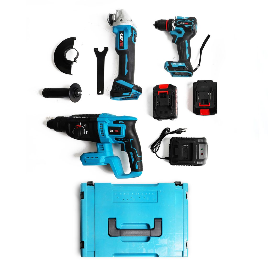 21v SuperMaster Power Tool Set Combo