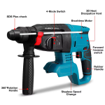 26mm 800W Cordless Hammer Drill Kit