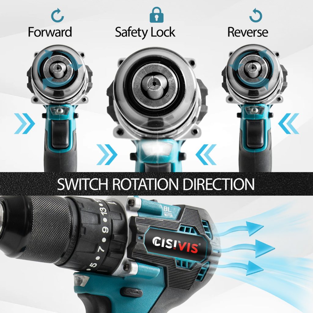 65Nm Brushless Cordless Impact Drill 21V