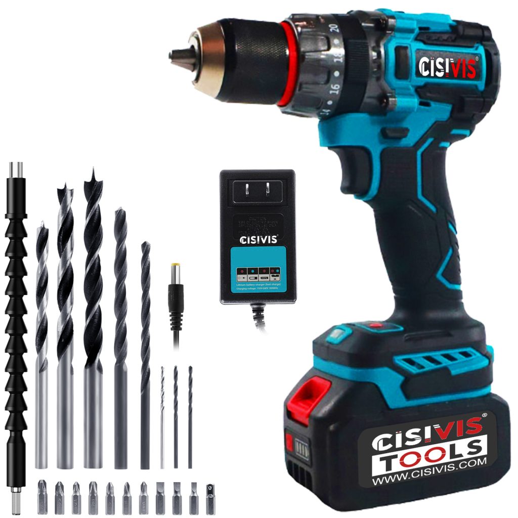 Brushless Cordless Drill 21V 110Nm