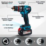 Brushless Cordless Drill 21V 110Nm