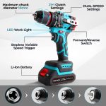 65Nm Cordless Brushless Drill