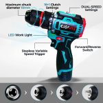 Brushless NIF Cordless Drill 16.8V 45Nm
