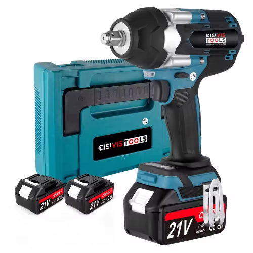CISIVIS 700Nm 21V Brushless Cordless Impact Wrench Kit