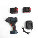 CISIVIS Cordless Impact Wrench 1200Nm Brushless Two Batteries One Charger Kit