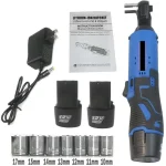 CISIVIS Cordless Ratchet Wrench 12V 3/8 – Two Batteries and Charger