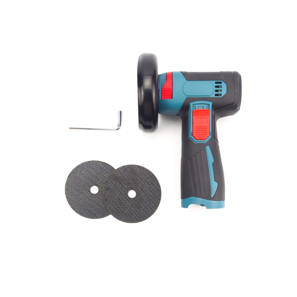 Cordless Angle Grinder 12V 19500rpm 75mm Brushed