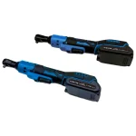 CISIVIS 21V Brushed Motor Cordless Ratchet Wrench 3/8 – 2 Batteries & Charger Kit