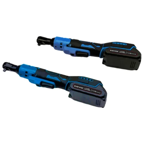CISIVIS 21V Brushed Motor Cordless Ratchet Wrench 3/8 – 2 Batteries & Charger Kit