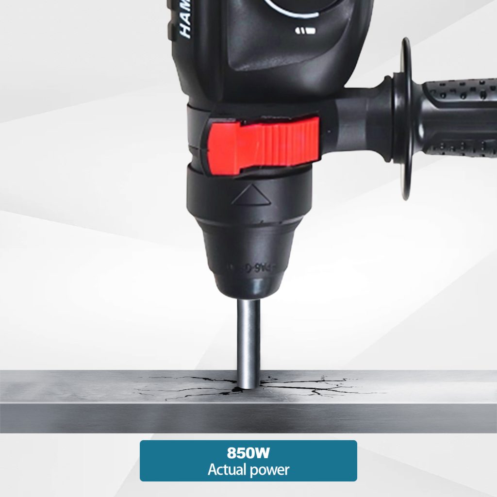 0-1150r/min 850w Electric Rotary Hammer