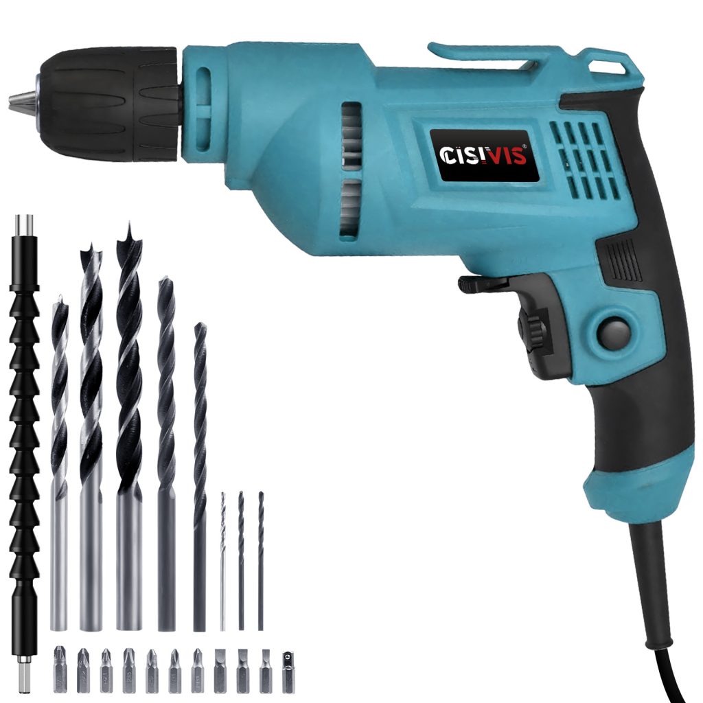 10mm 450w Corded Electric Drills 0-3000rpm
