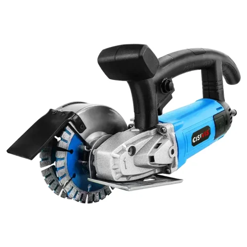 125mm Dual Blade Electric Concrete Cutter – Wall Groove Cutting Machine