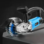 125mm Dual Blade Electric Concrete Cutter – Wall Groove Cutting Machine