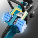 16 inch 7880W 21V Brushless Cordless Chainsaw