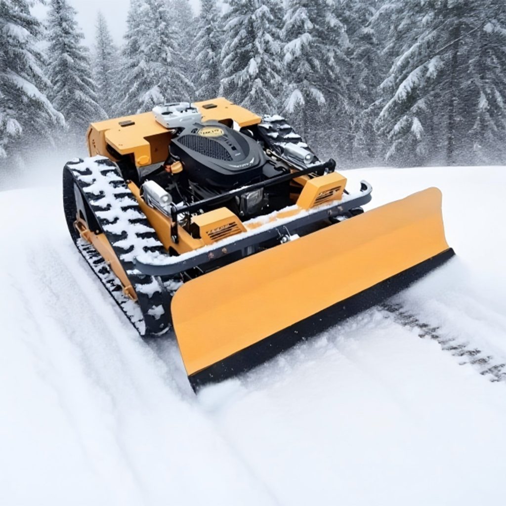 196cc Remote-Controlled Gasoline Snow Blower