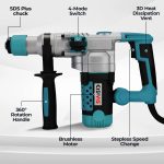 2200W Corded Light-Duty Electric Rotary Hammer