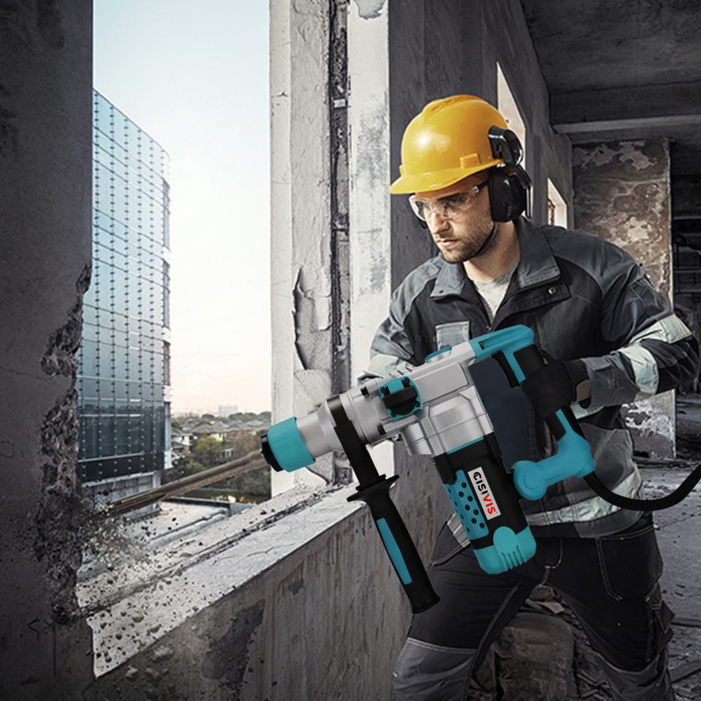 2200W Corded Light-Duty Electric Rotary Hammer