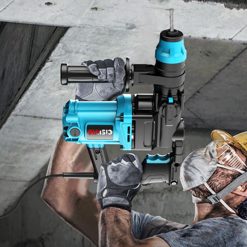 220V Corded Brushed Hammer Rotary Tool