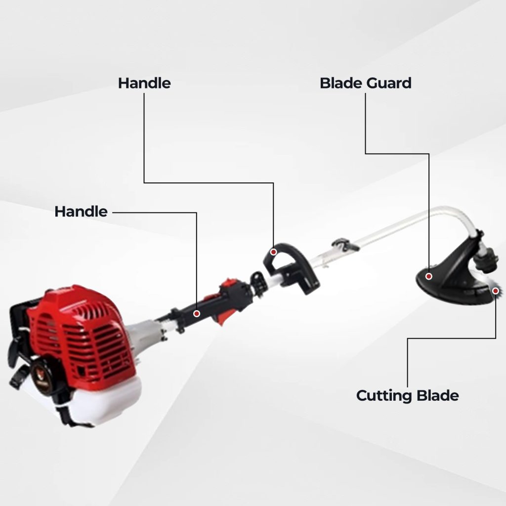 25cc 0.75kw Two-stroke Gasoline Lawn Mower