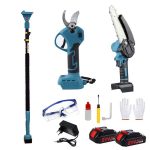 25mm Cordless Pruning Shears 21V with 2m high pole