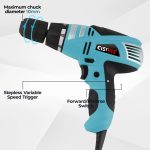 280w 13Nm Electric Corded Drills 0-750r/min