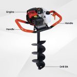 2kw 40cc Two-Stroke Gasoline Auger