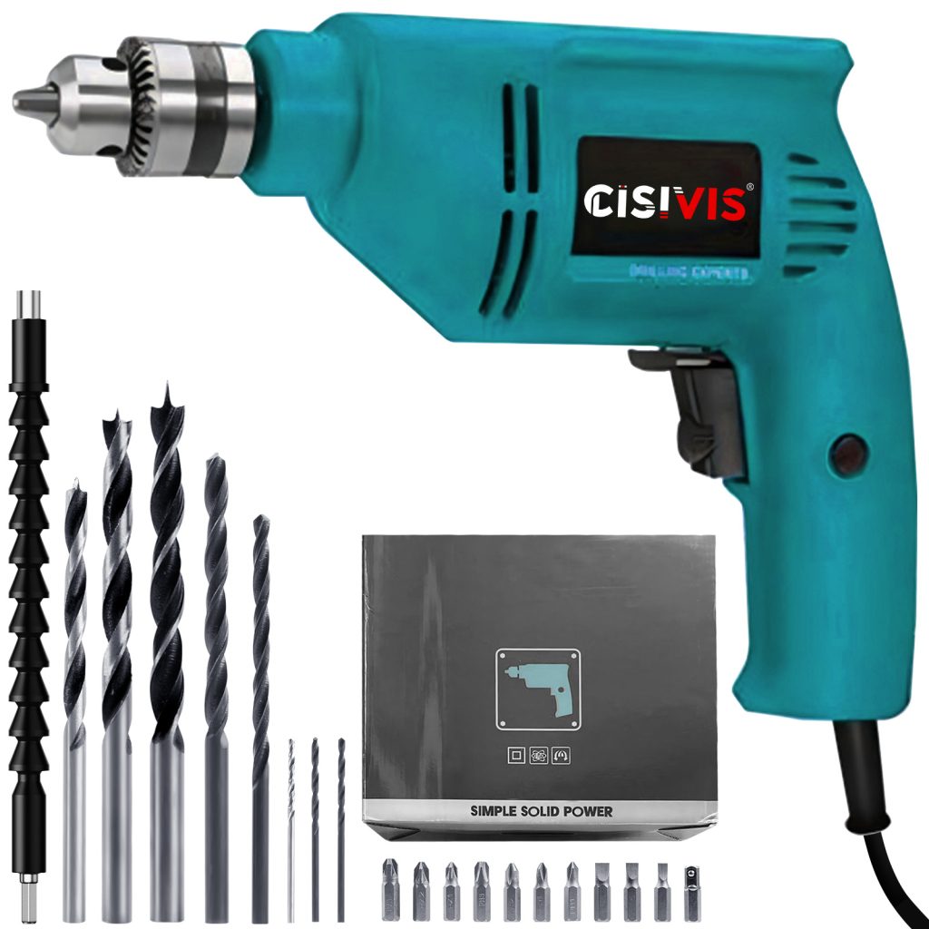 300 W Corded Electric Drill 0-3000 r/min
