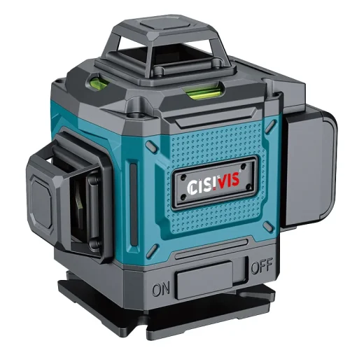 4D Laser Level 16 Lines 3.7–4.2V with Tripod, Two Batteries & Charger