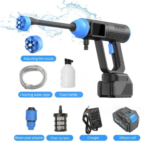 4L/min Cordless Pressure Washer 21V with Pure Copper Brushed Motor
