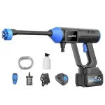 4L/min Cordless Pressure Washer 21V with Pure Copper Brushed Motor