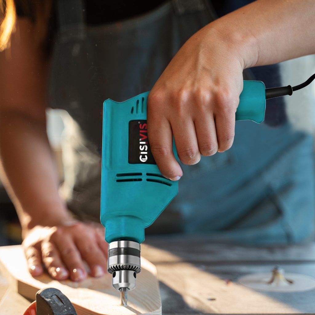 500W Electric Drills 10mm 0-3000r/min