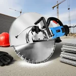 520 Single Blade Electric Concrete Cutter – 3000W Wall Groove Cutter