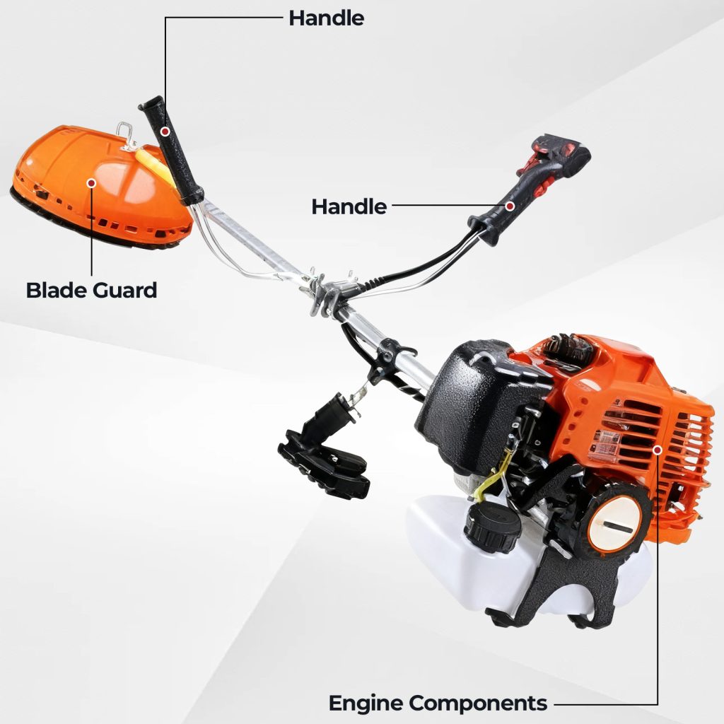 52cc 1.46kw Gas Two-Stroke Lawn Mower