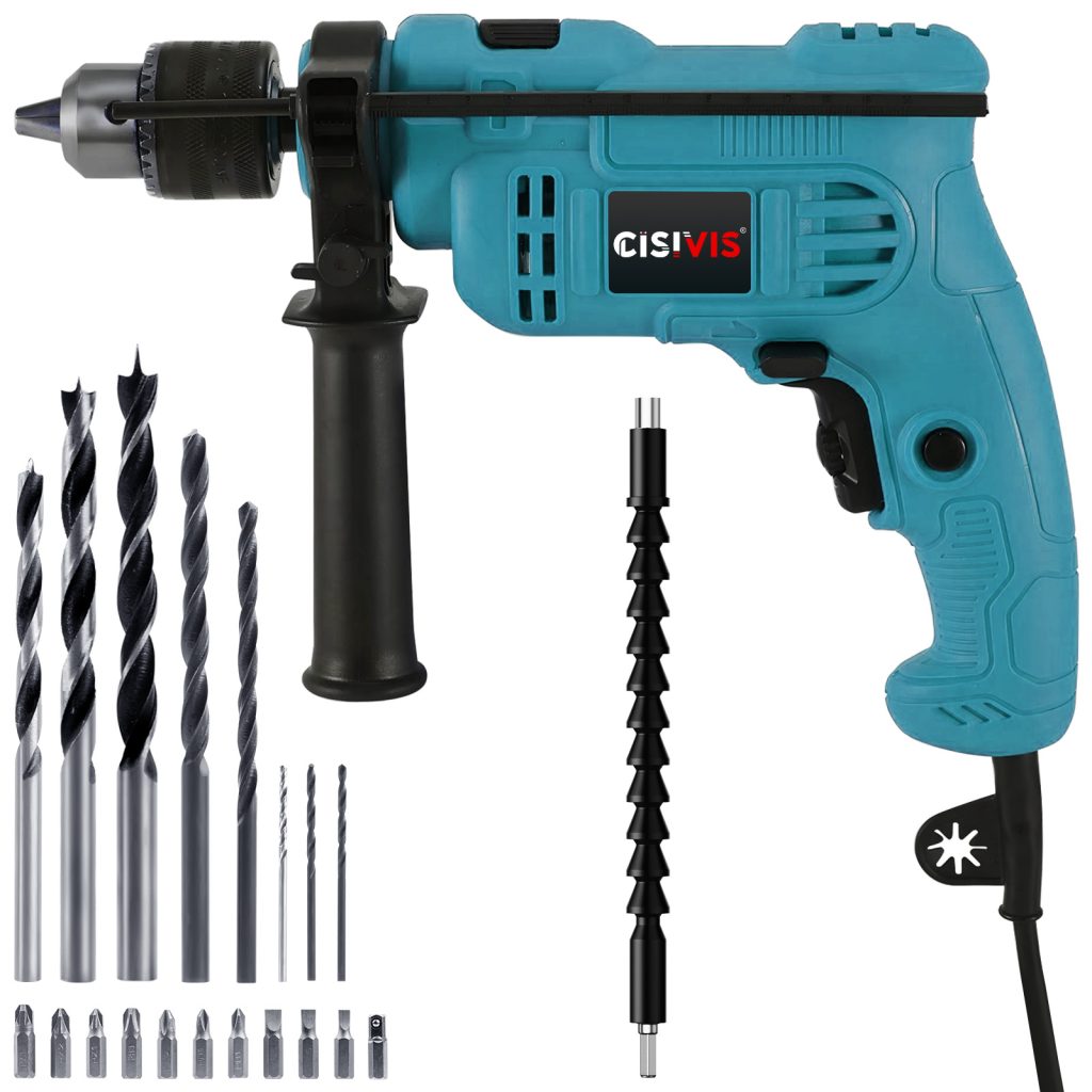 550w 3250RPM CordedElectric Impact Drills Set
