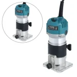 6.35mm Electric Trimmer Woodworking + 15pcs Router Bits