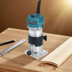 6.35mm Electric Trimmer Woodworking + 15pcs Router Bits