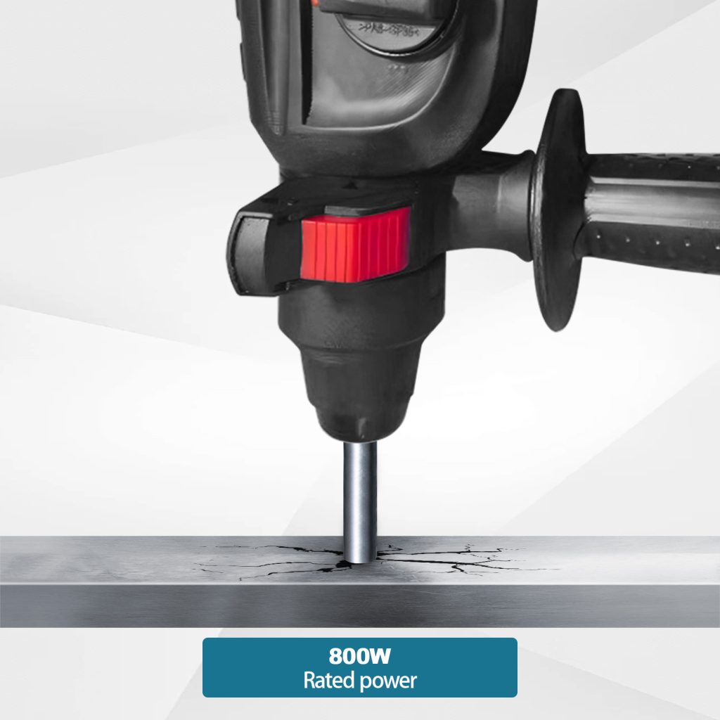 800w Electric Rotary Hammer 0-1260/0-1150R