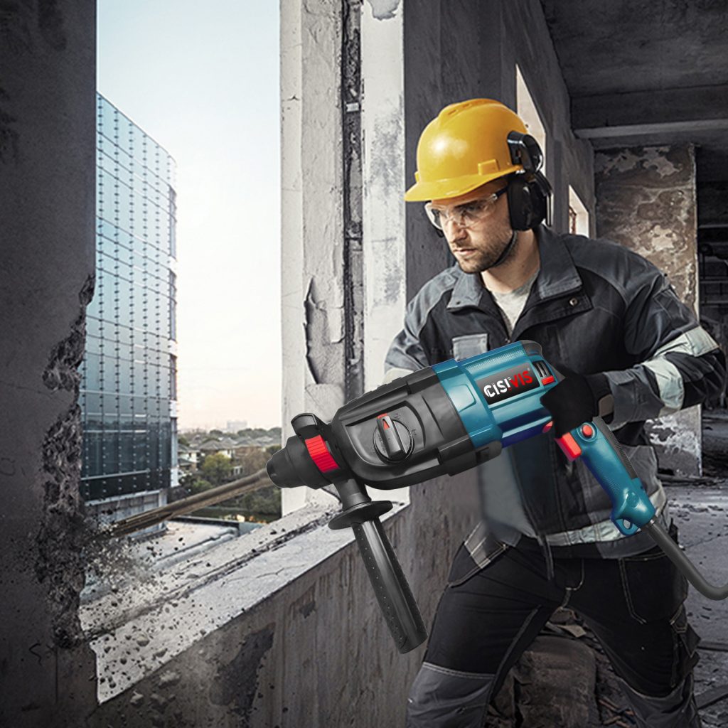 800w Electric Rotary Hammer 0-1260/0-1150R