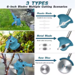 Brushed Cordless Grass Trimmer 21V 380W