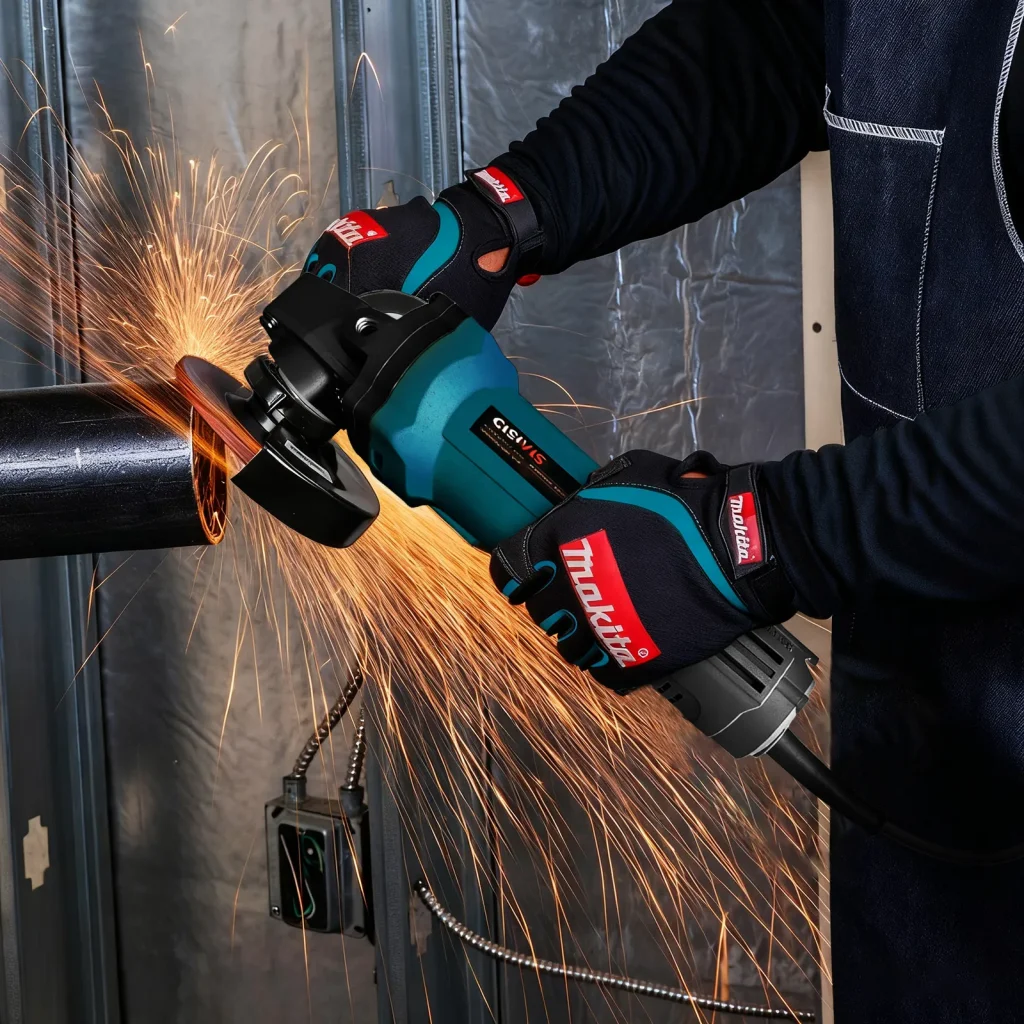 Brushless Corded Angle Grinder 1800w 10000rpm