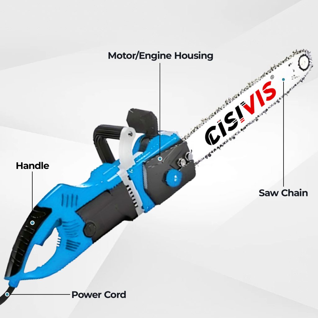 Corded Chainsaw 1200W 4300rpm