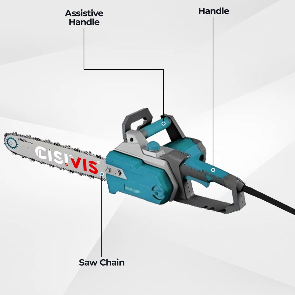 Corded Chainsaw 1400W 4800rpm