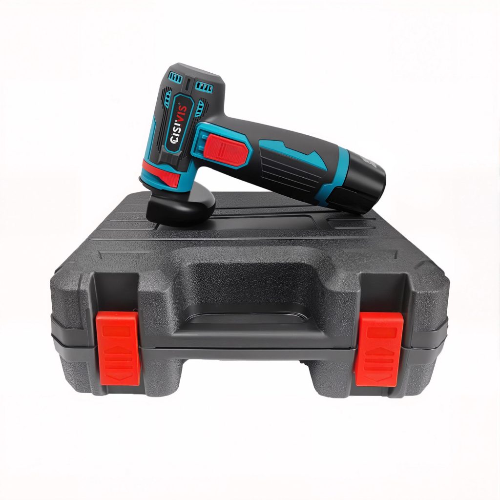 Cordless Angle Grinder 12V 19500rpm 75mm Brushed