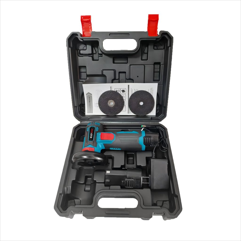 Cordless Angle Grinder 12V 19500rpm 75mm Brushed