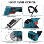 Cordless Grass Trimmer 21V 380W