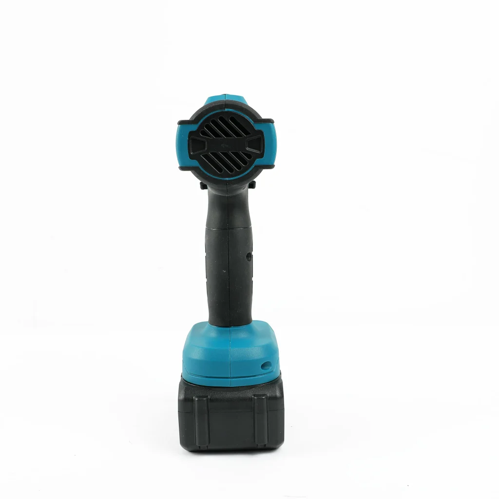 Cordless Heat Gun 21V, 300W Brushed Motor, Dual Temperature Settings, 3 Nozzles