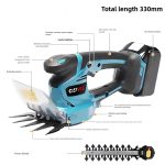 Cordless Hedge Trimmer 21V 150W